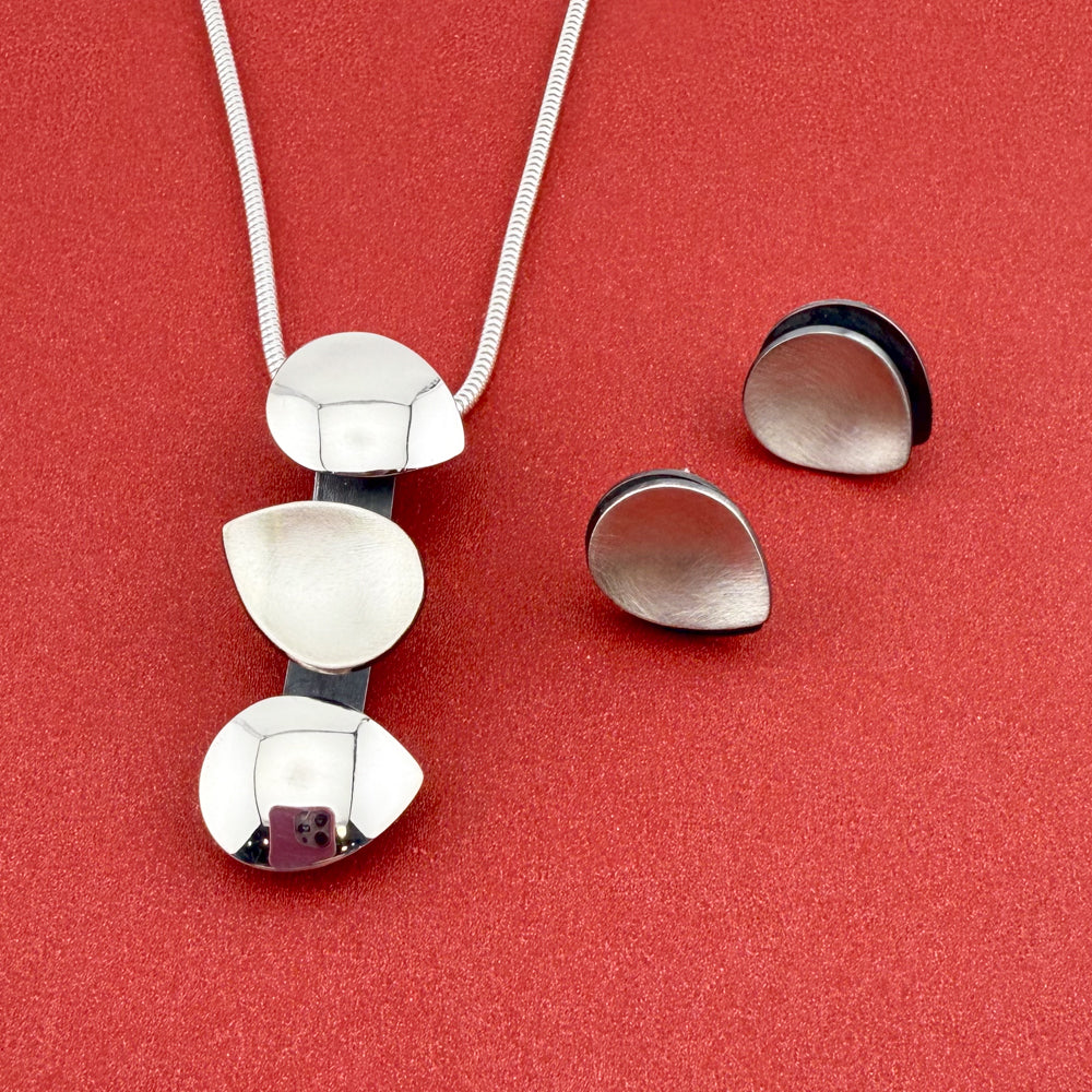 Architectural Sterling Silver Set