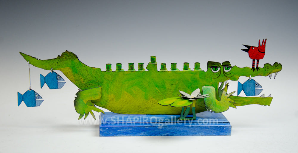 Alligator Menorah