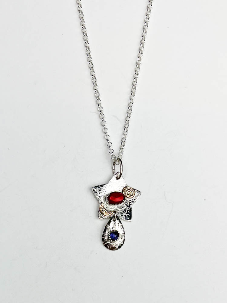 Star Drop Necklace