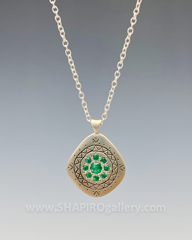 Emerald Memory Necklace