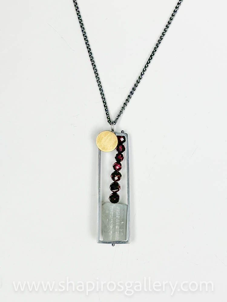 Vertical Frame Necklace