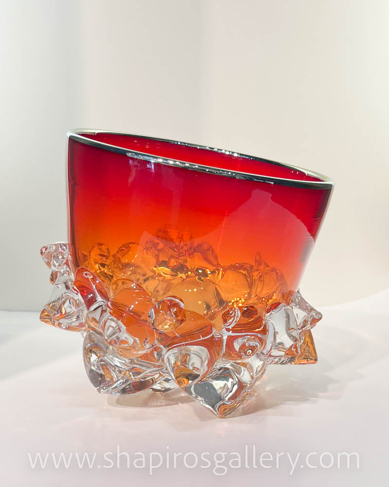 Cherry Red 7" Thorn Bowl