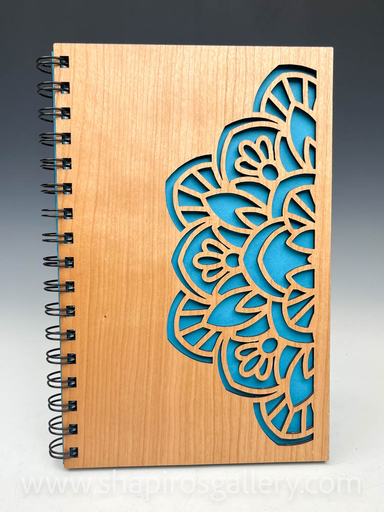 Mandala Wood Journal
