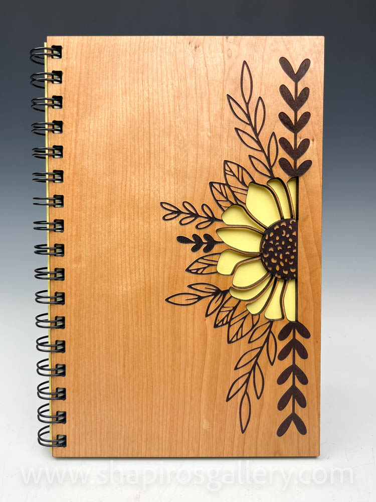 Sunflower Wood Journal