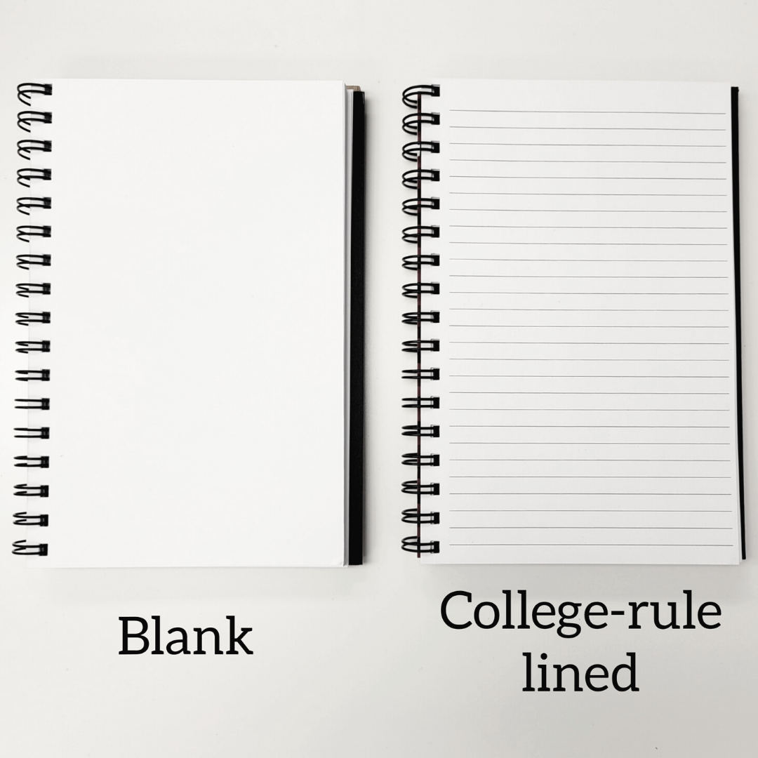Black Journal: Black Paper Journal - College Ruled Blank Black