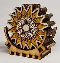 Sunflower Coaster Set