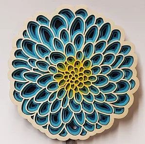 Blue Trivet