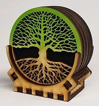 Tree of Life Coaster Set