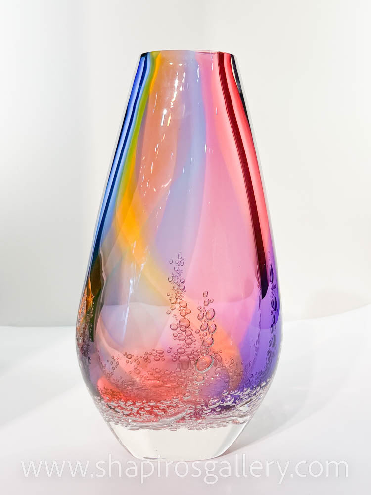 Teardrop Small Mouth Vase Aurora