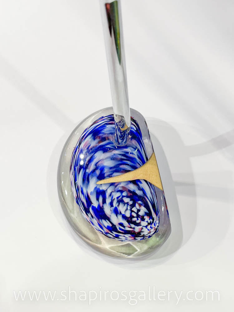 Blown Glass Golf Club Putter (multiple colors available)