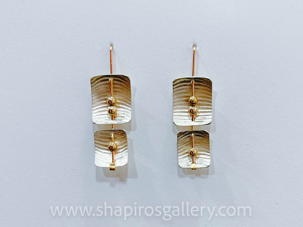 Double Rectangle Earrings