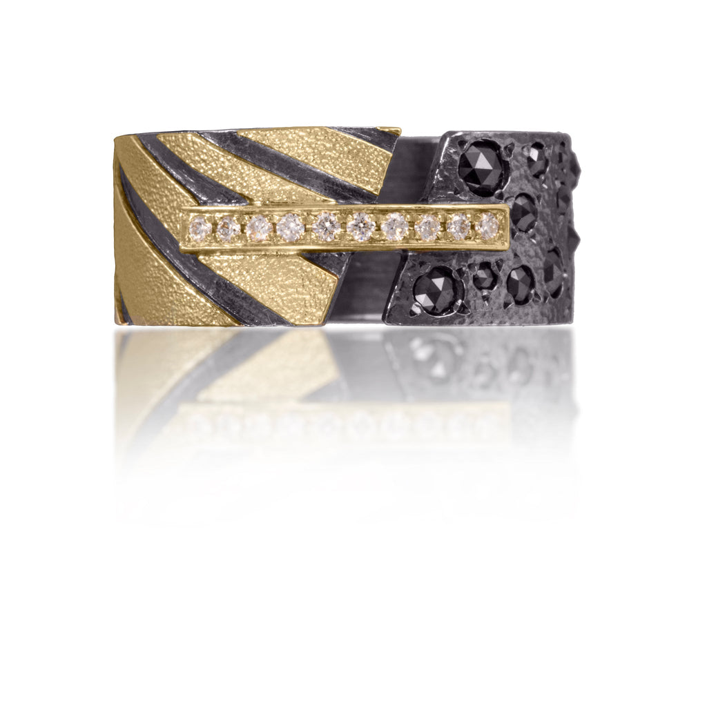 Two-Tone Stripe Ring