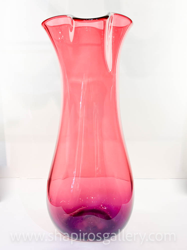 Large Rumple Vase - Red