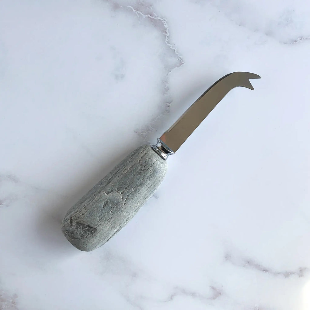 Beach Stone Cheese Knife