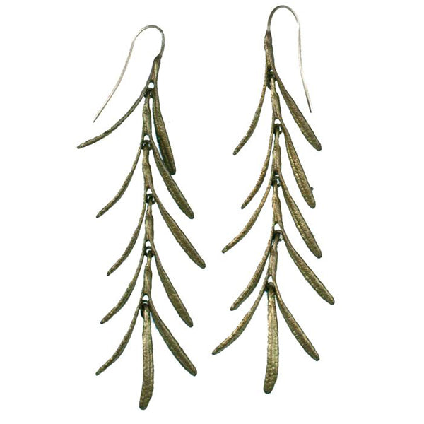 Rosemary Long Wire Earrings