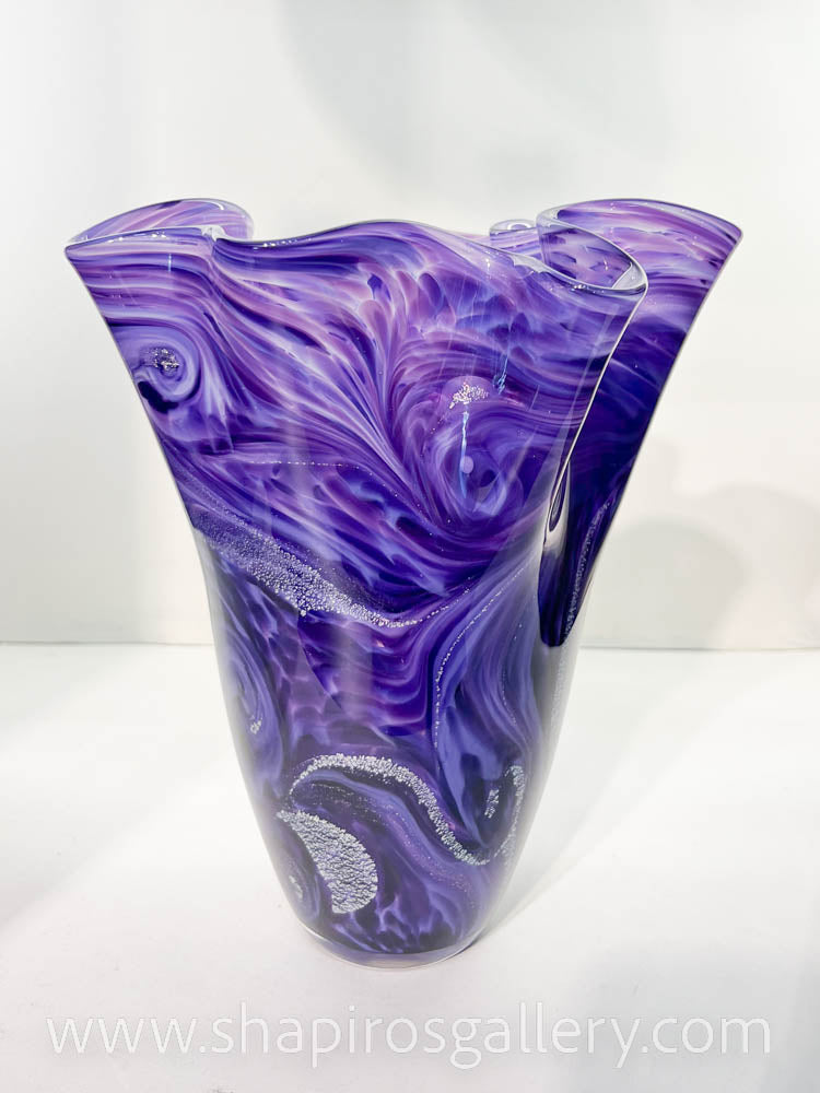 Small Fluted Vase - Amethyst Mine