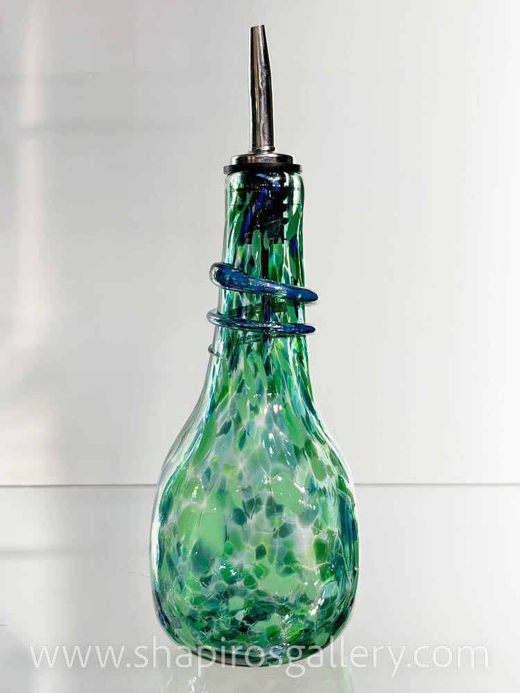 Hand-Blown Glass Olive Oil Dispensers