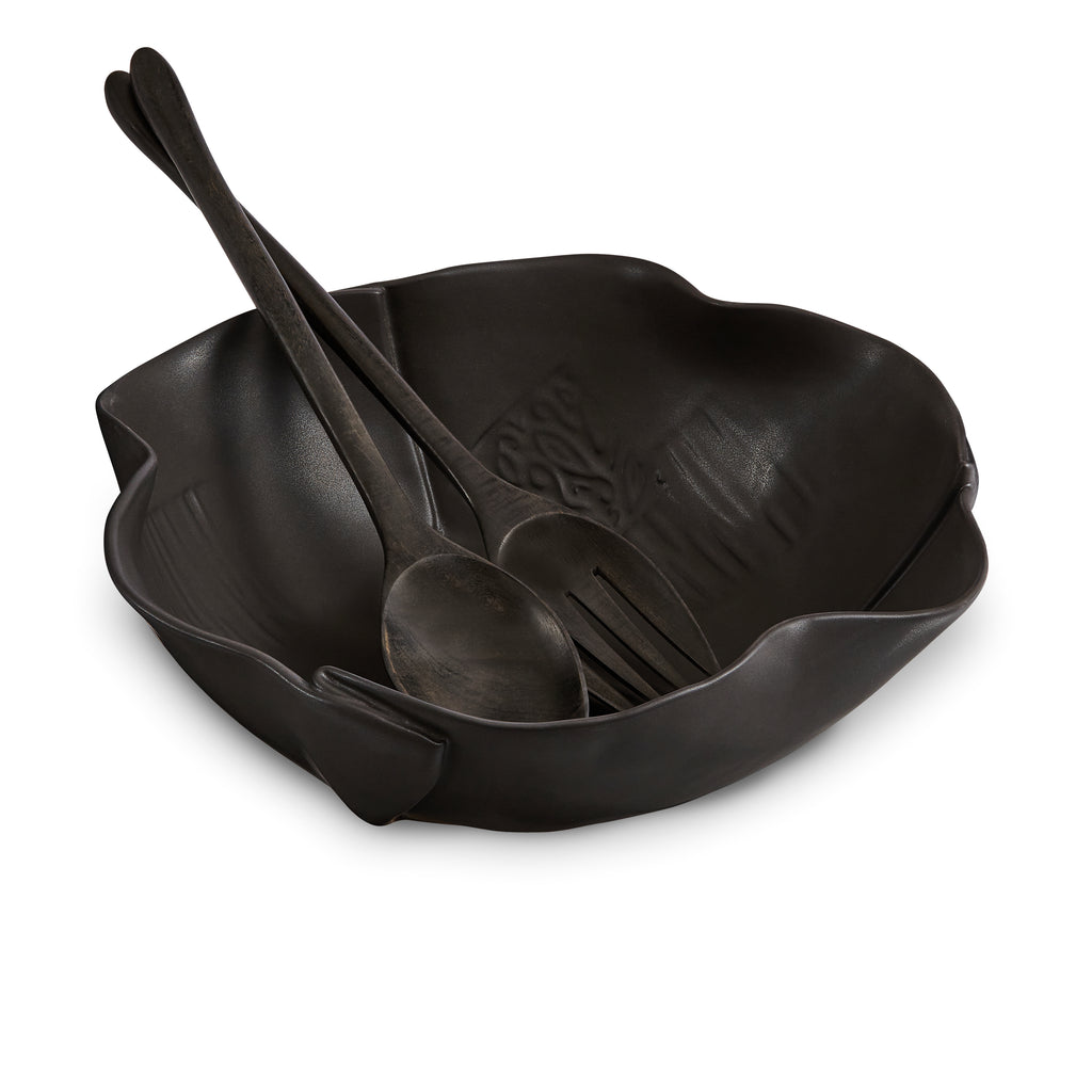 Large Salad Bowl - Ebony