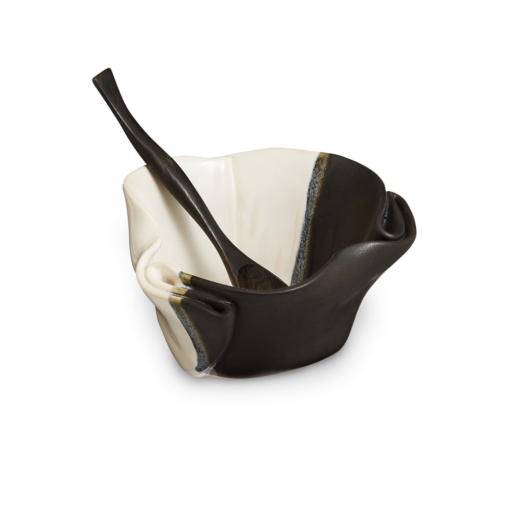 Guacamole Bowl - Black and White