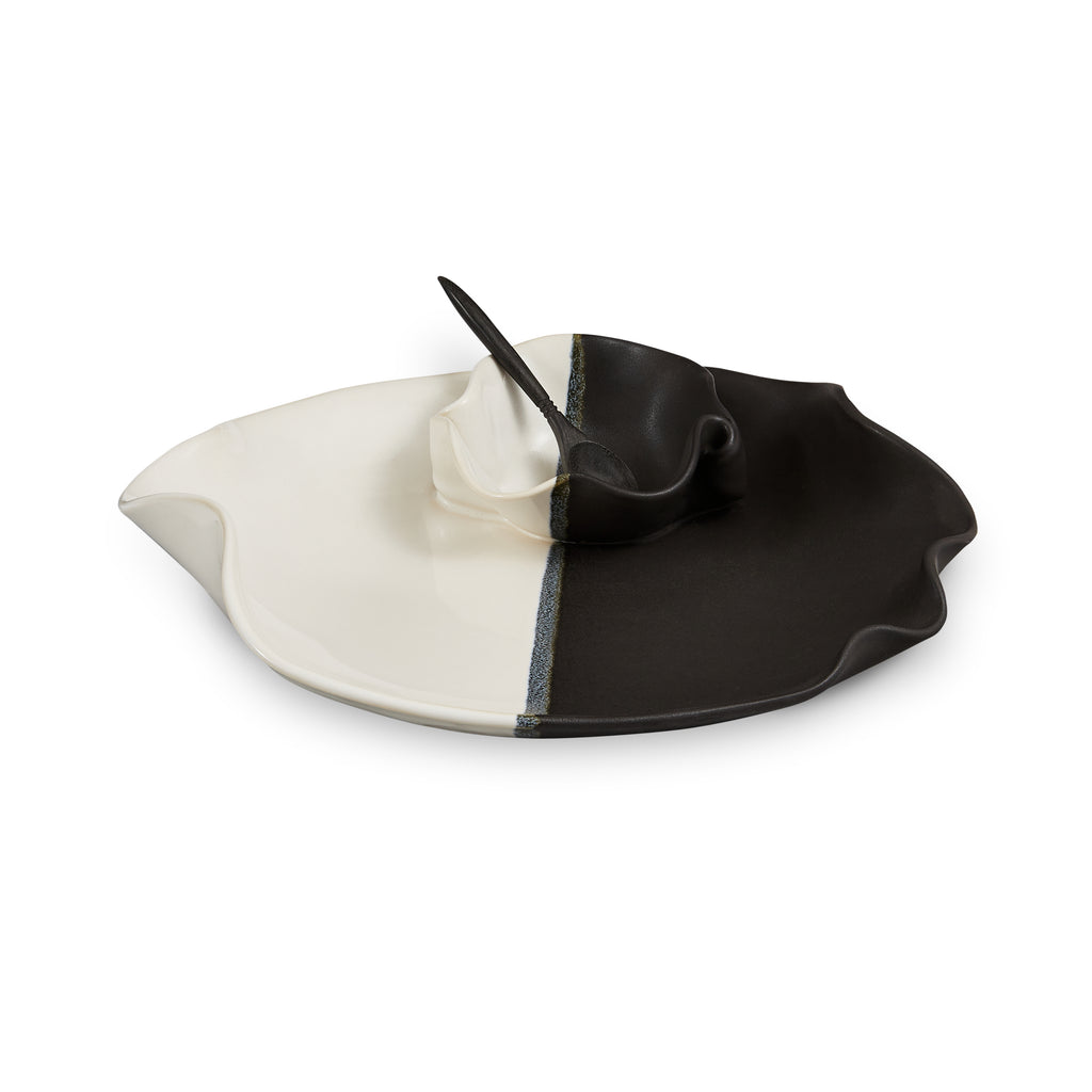 Small Dip Set - Black and White