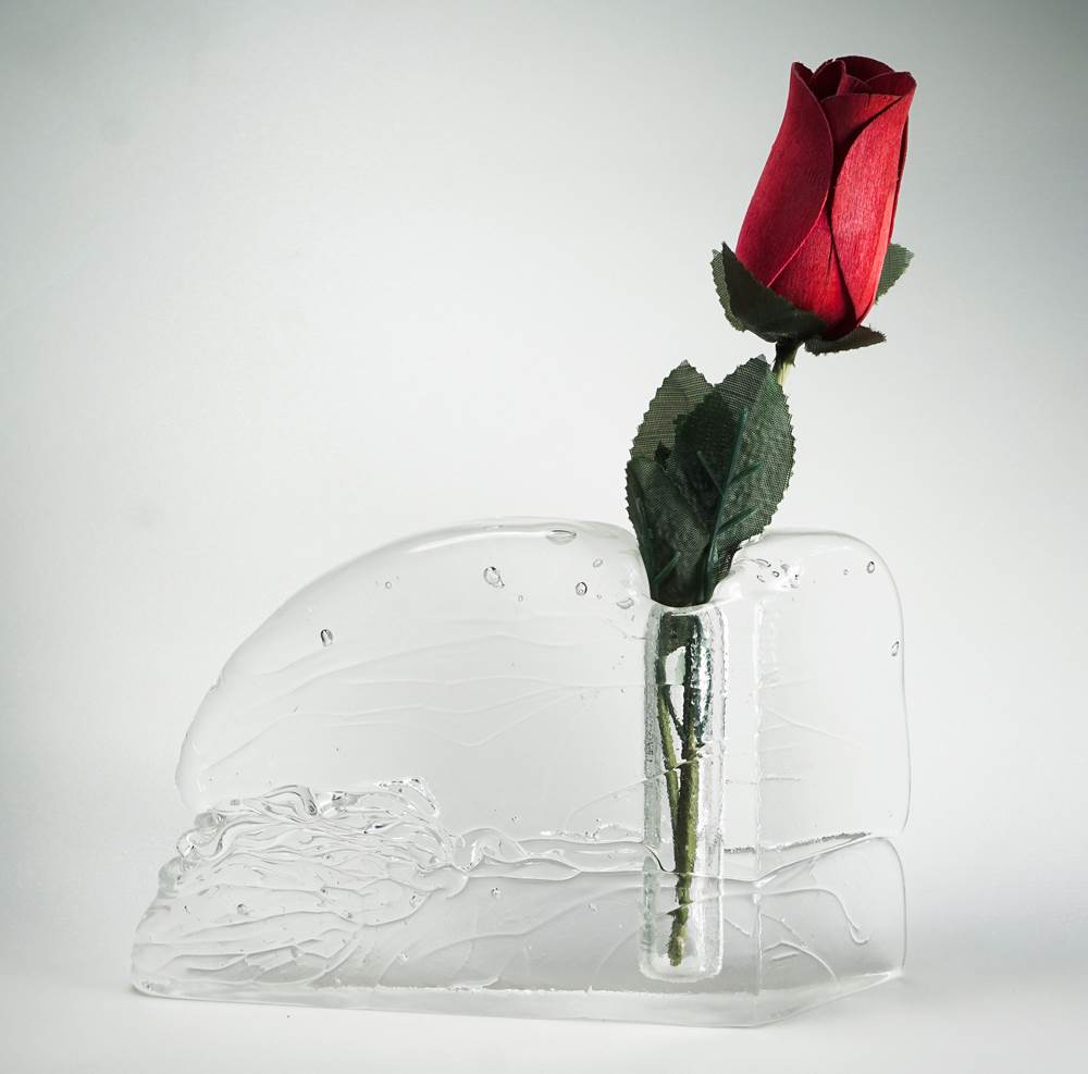 Clear Bud Vase