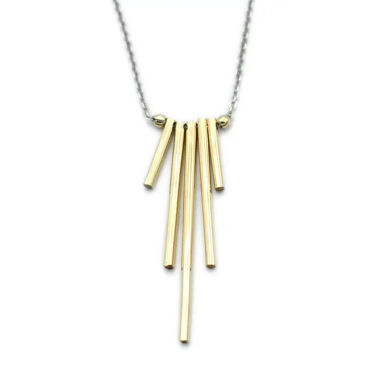 Five Stick Necklace