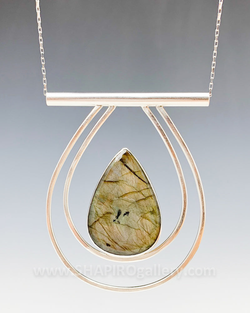 One of a Kind Labradorite Necklace