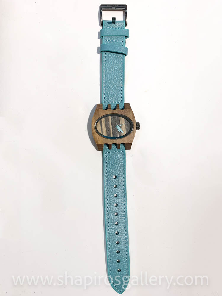 Turquoise Kamera Watch