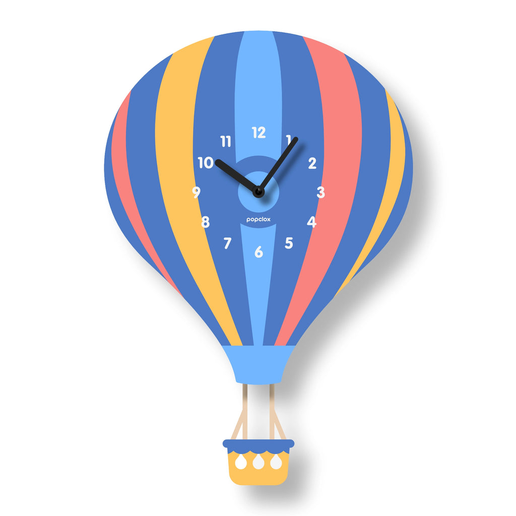 Hot Air Balloon Pendulum Wall Clock