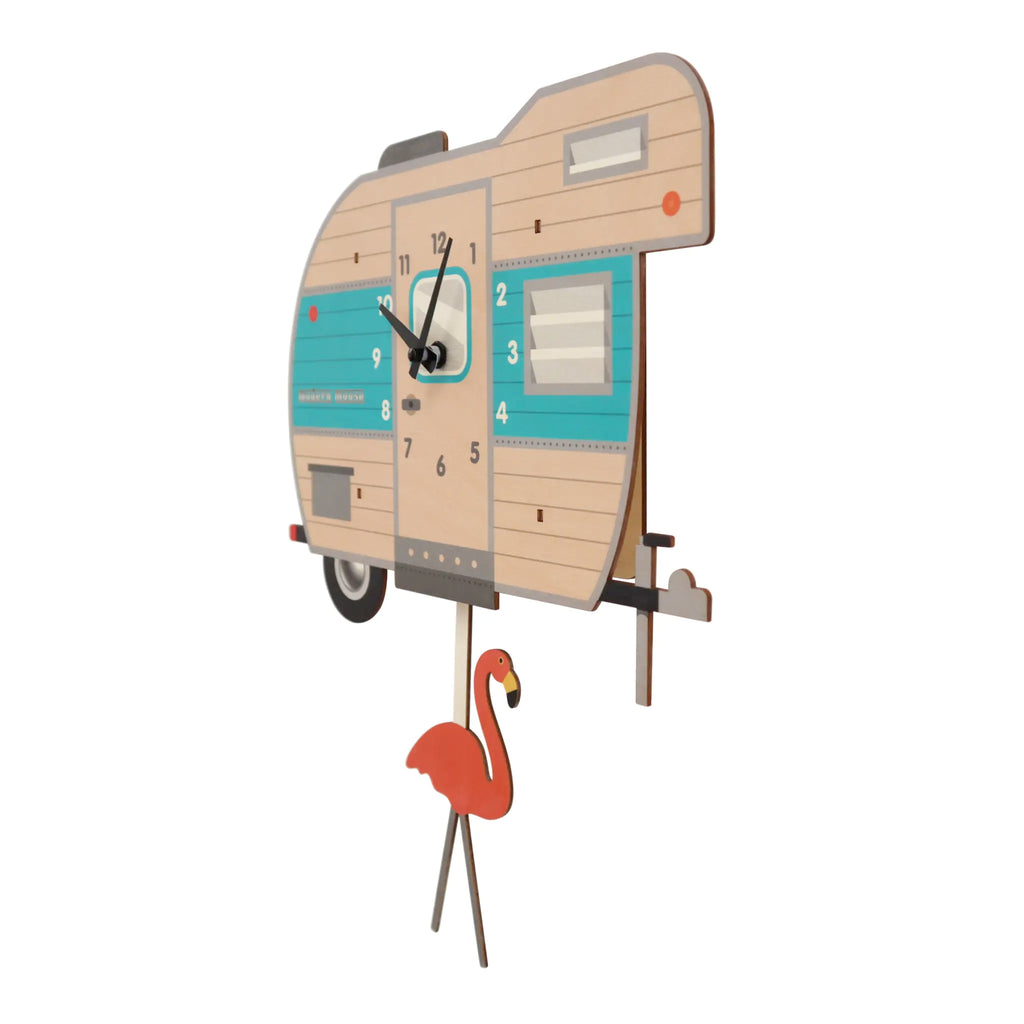 Camper Pendulum Wall Clock