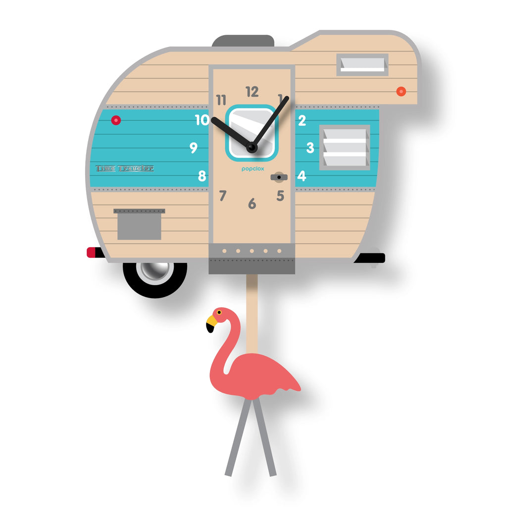 Camper Pendulum Wall Clock