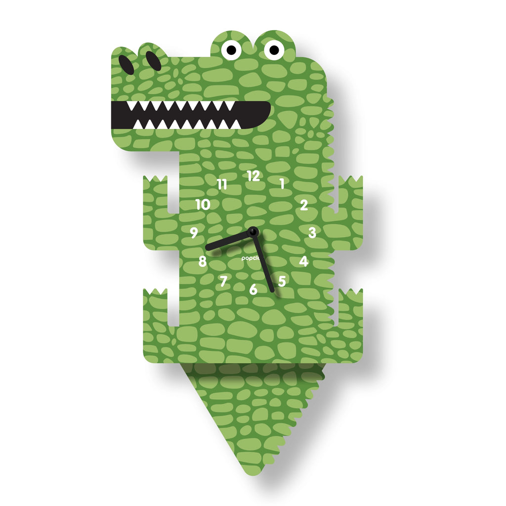 Alligator Pendulum Wall Clock