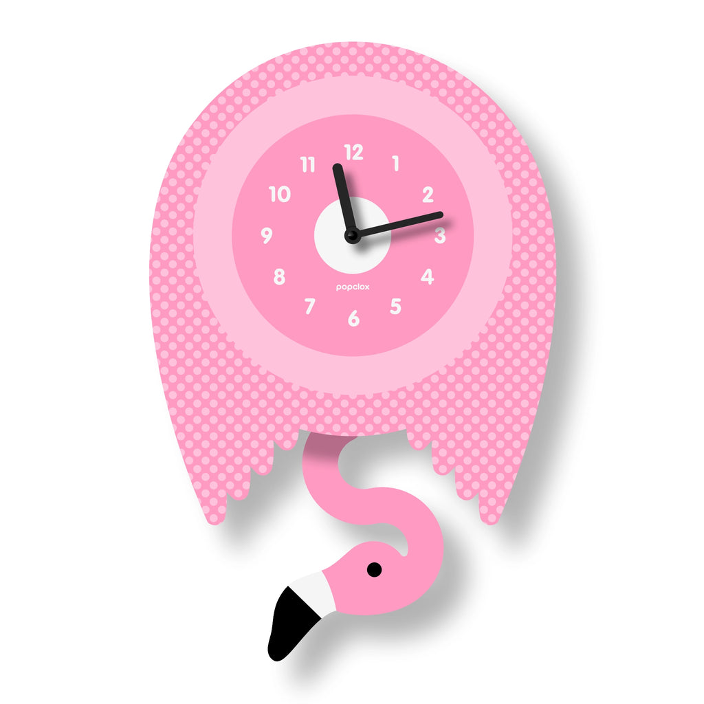 Flamingo Pendulum Wall Clock
