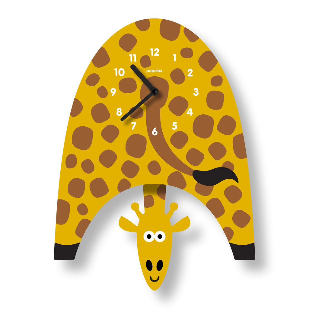Giraffe Pendulum Wall Clock