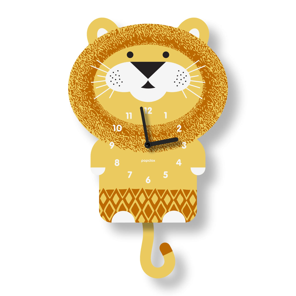Lion Pendulum Wall Clock