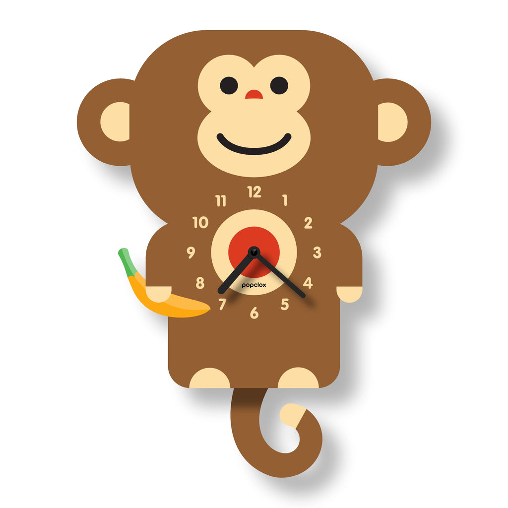 Monkey Pendulum Wall Clock
