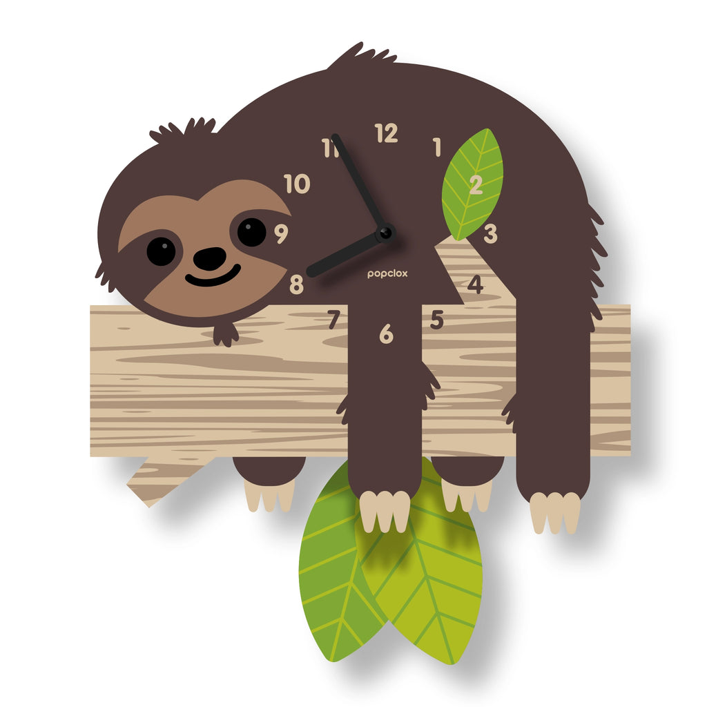 Sloth Pendulum Wall Clock