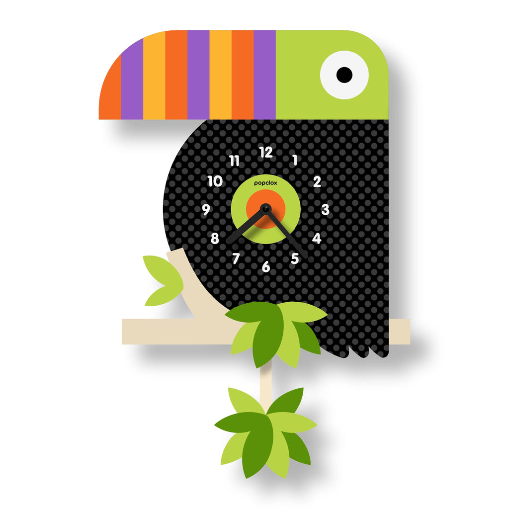 Toucan Pendulum Wall Clock