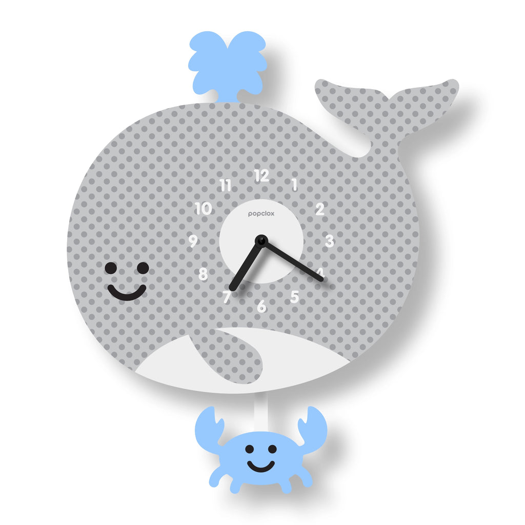 Whale Pendulum Wall Clock