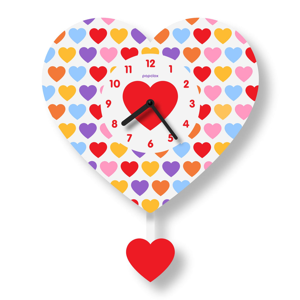 Heart Pendulum Clock
