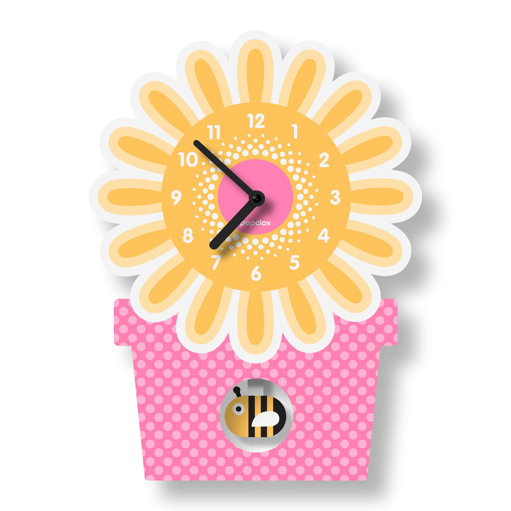 Flowerpot Pendulum Clock