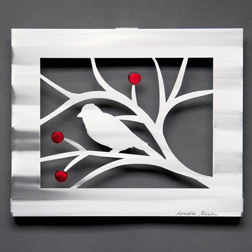 Bird Panel - Berries