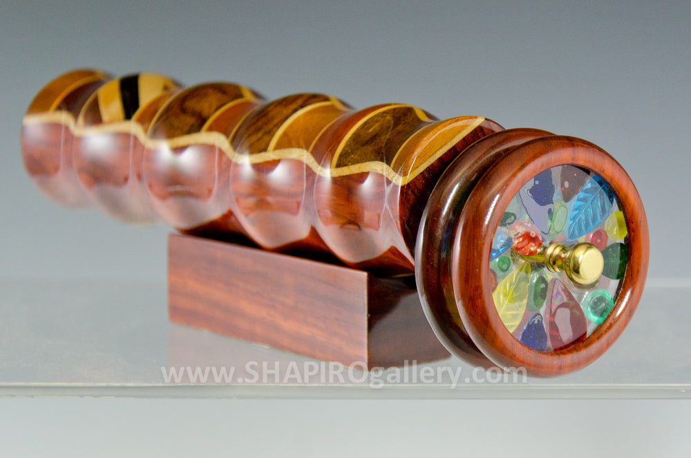 7" Wooden Wheel Kaleidoscope
