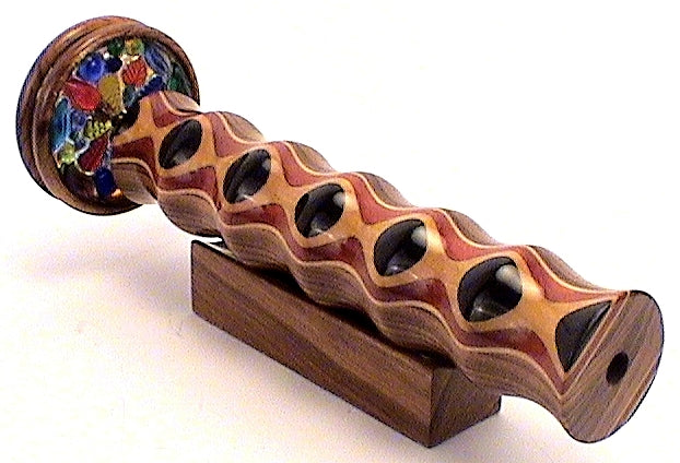 9" Wooden Wheel Kaleidoscope