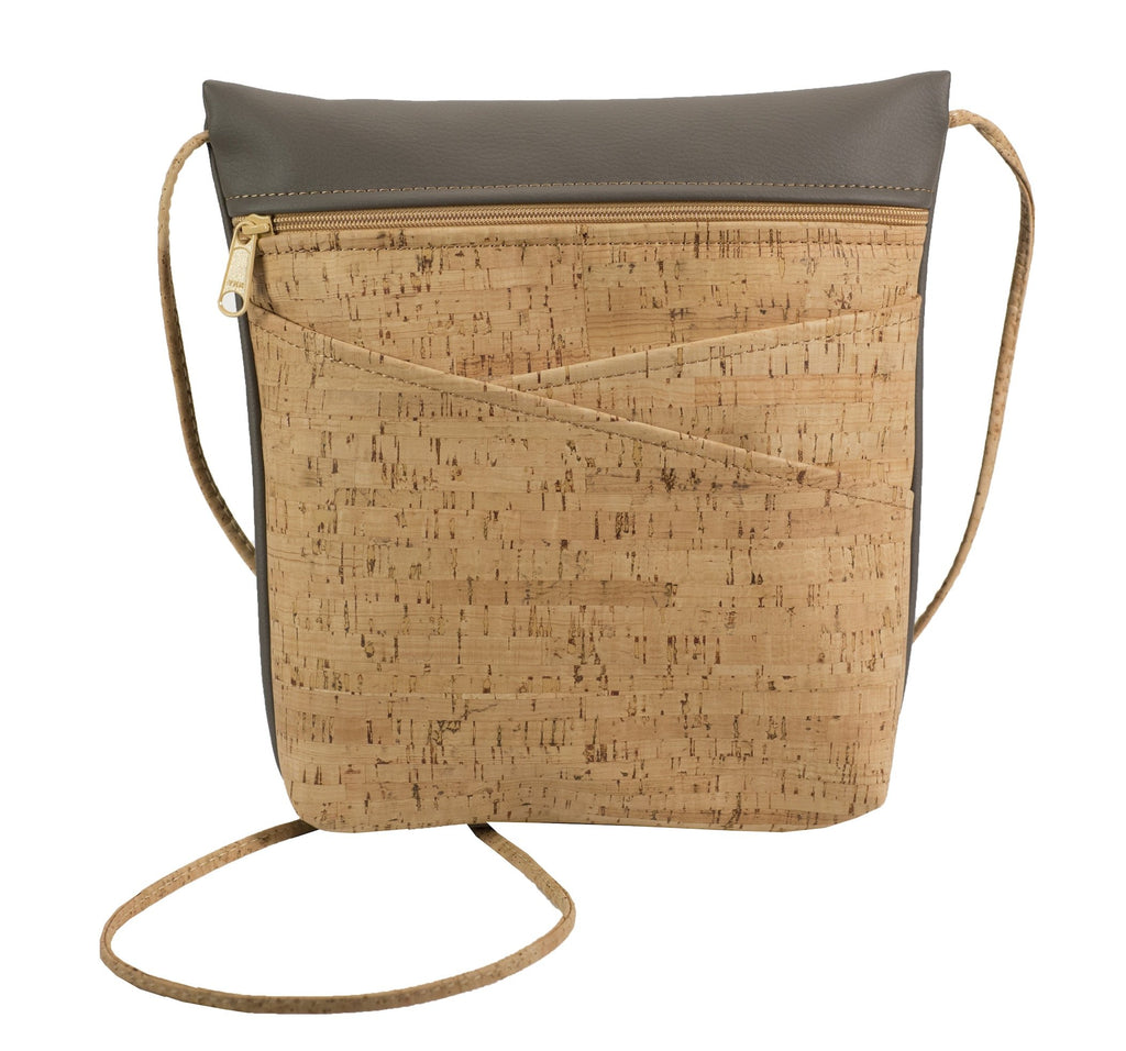 Cross Body Bag with Slanted Pockets Mammoth Back