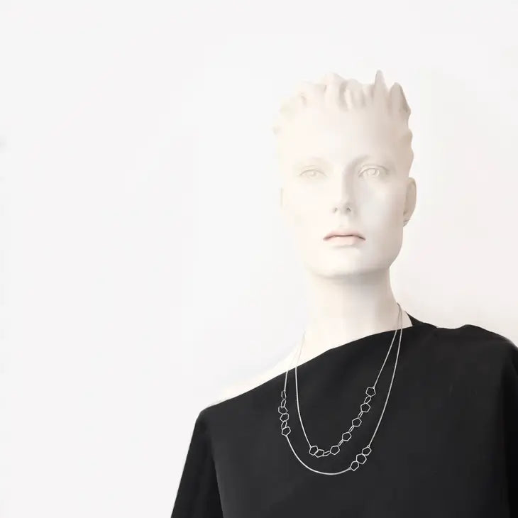 Allegra Versatile Necklace - Silver