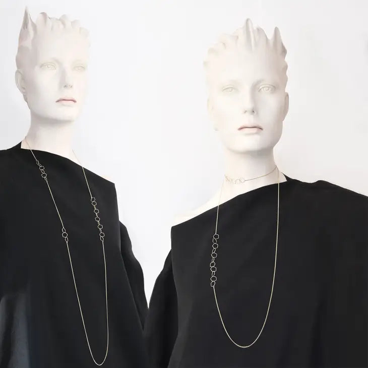 Allegra Versatile Necklace - Silver