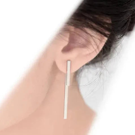 Forty-sixty Ear Jackets - Silver