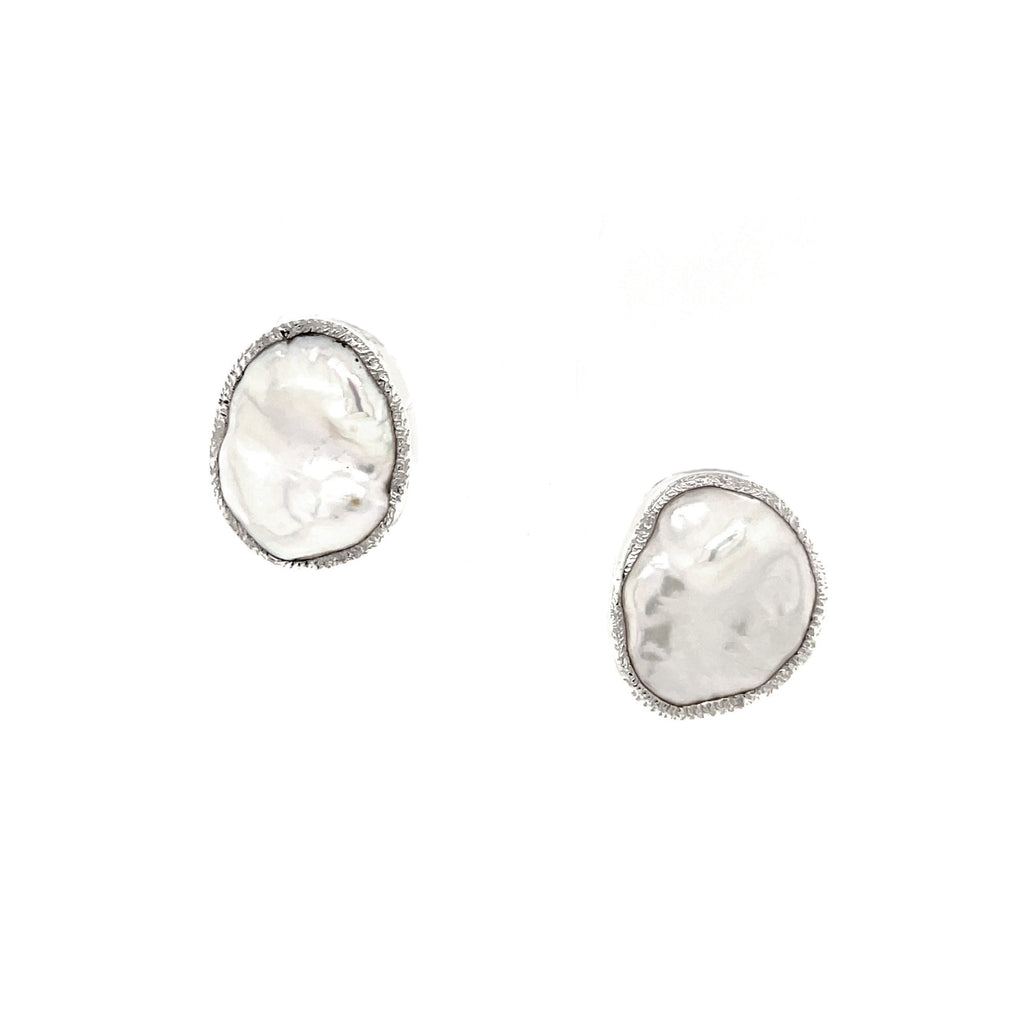 Baroque Pearl Post Earrings
