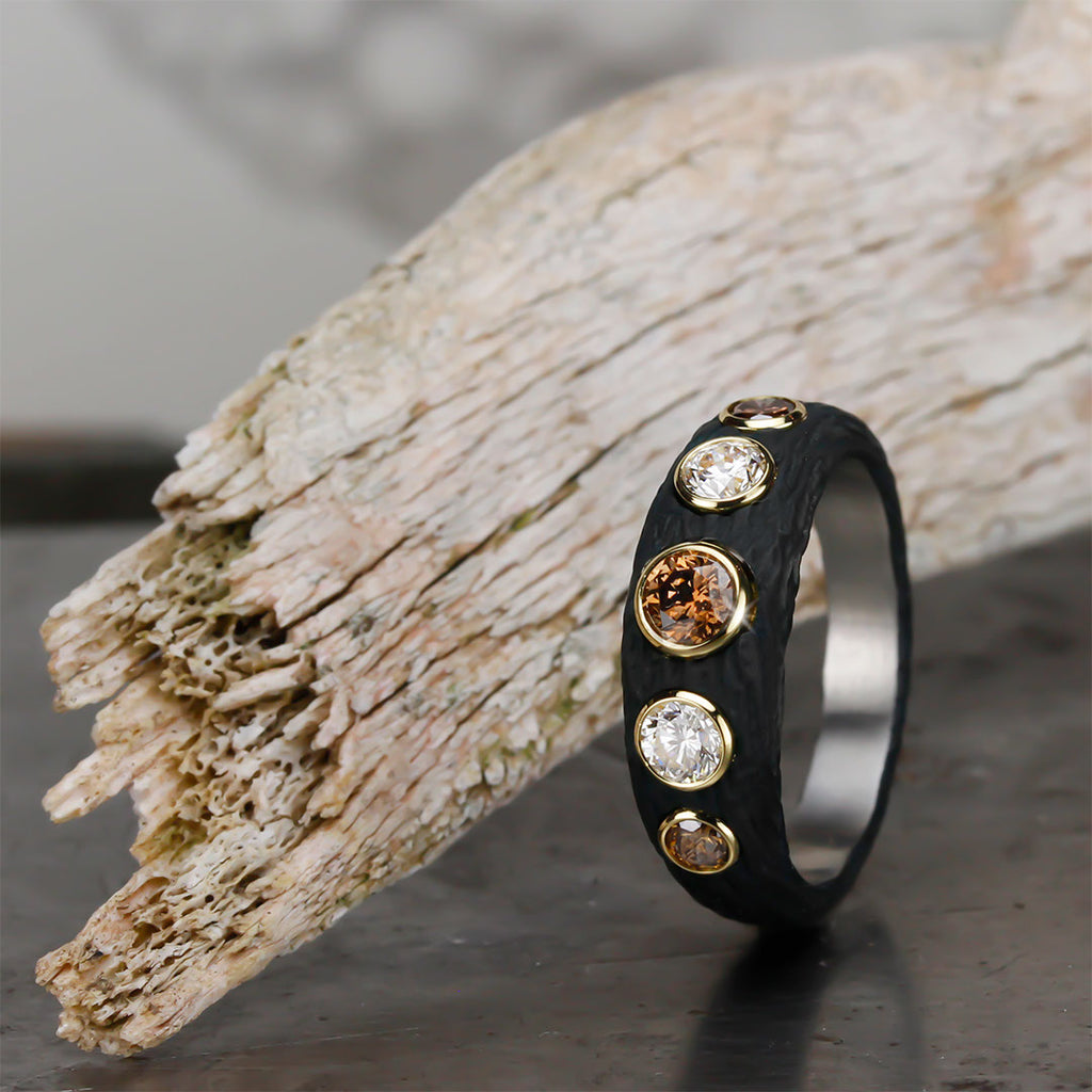 Pebble Bold Tapered Ring